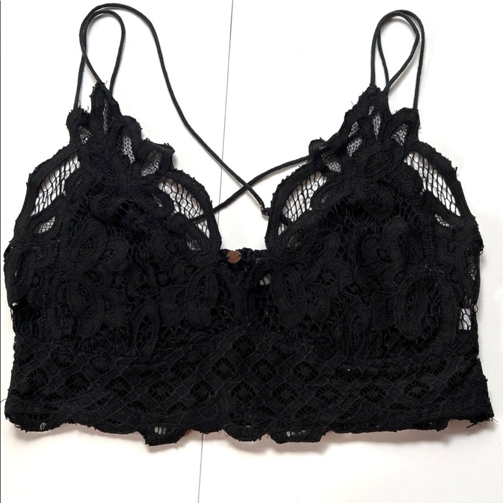 Free people bralette black size M